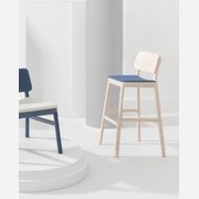 Drum Stool with Backrest gallery detail image