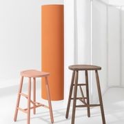 Puccio Wooden High Stool gallery detail image