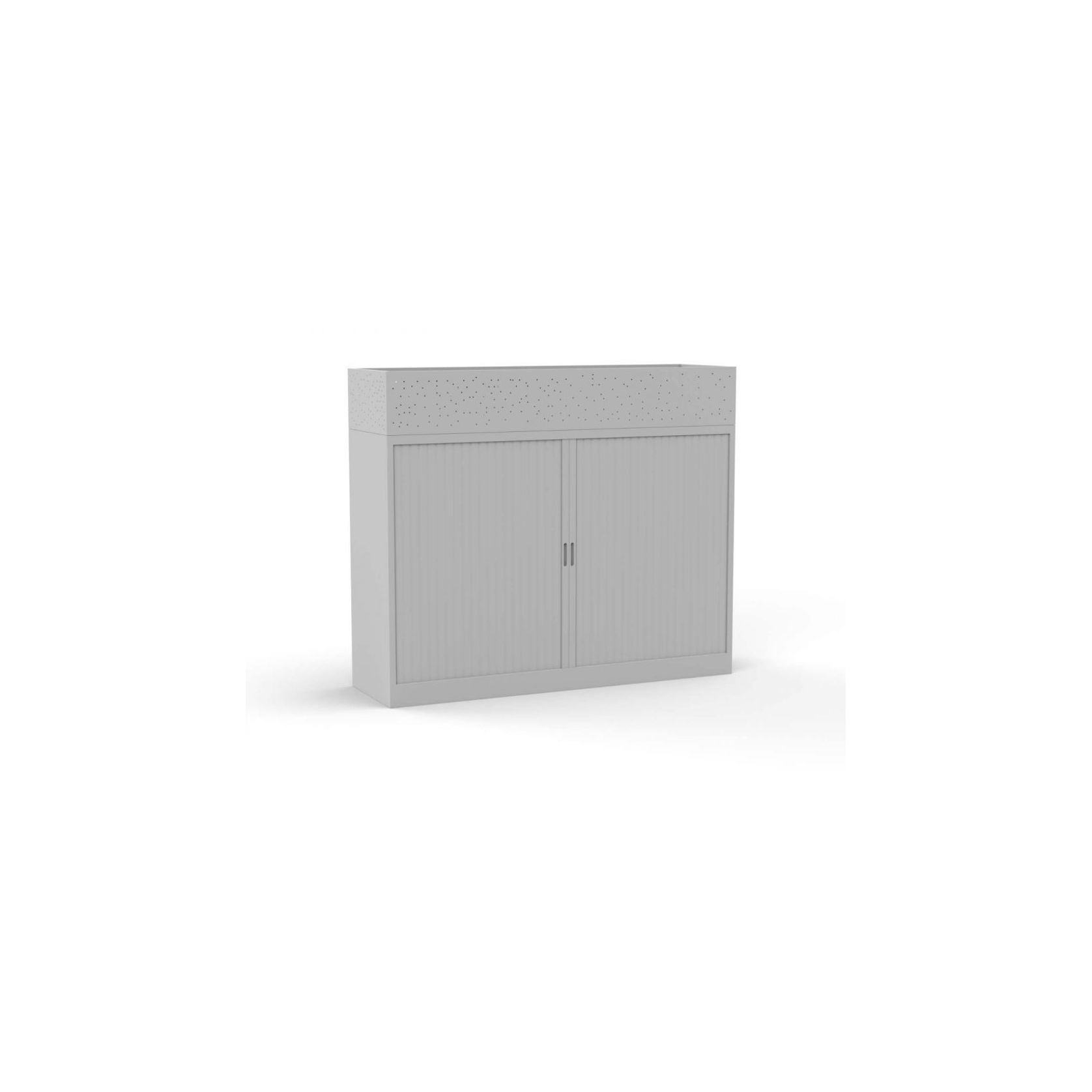 Titan Tambour door incl Planter Box 1530 White gallery detail image