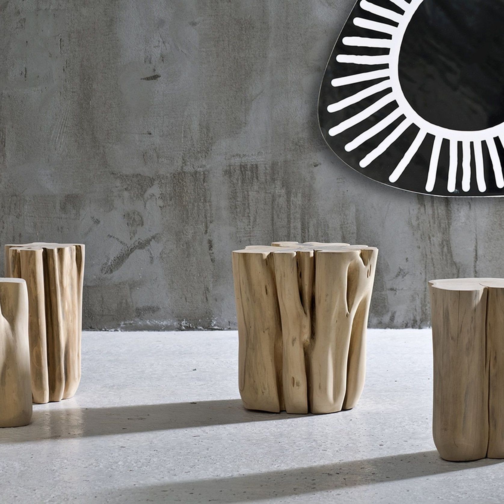 Brick Hornbeam Side Table gallery detail image