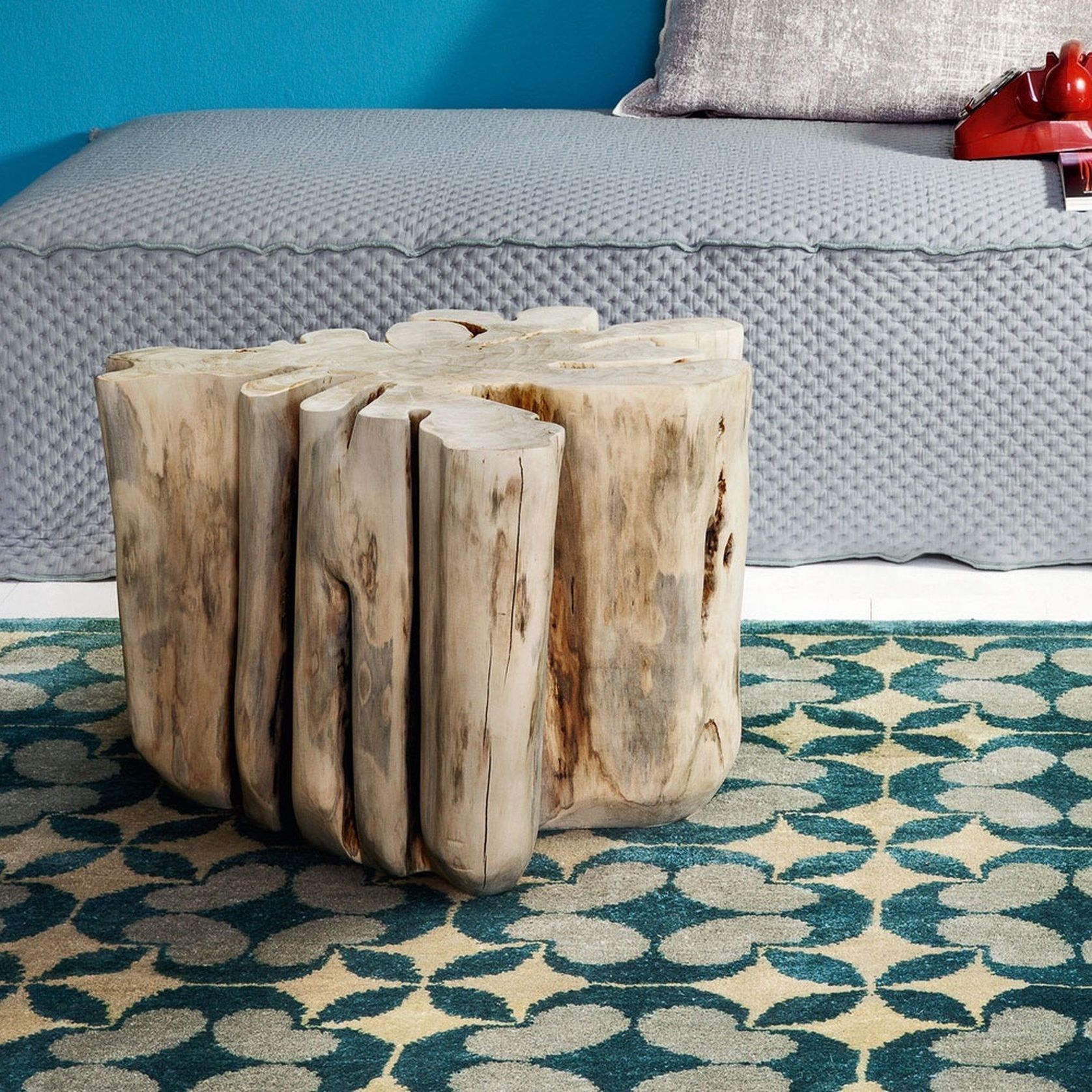 Brick Hornbeam Side Table gallery detail image