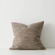 Weave Home Vista Cushion - Natural | Chunky Linen/Wool Blend gallery detail image