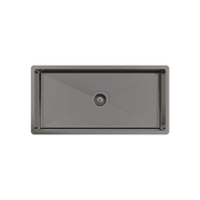 Brushed Gunmetal Seville 900x450 XXLarge Single Bowl Sink gallery detail image