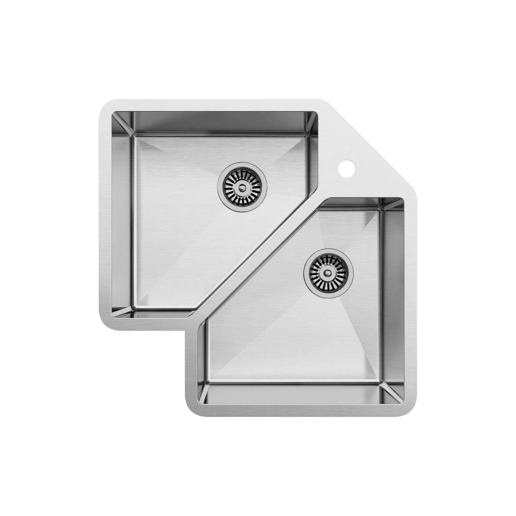 Ella Corner Double Bowl Sink gallery detail image