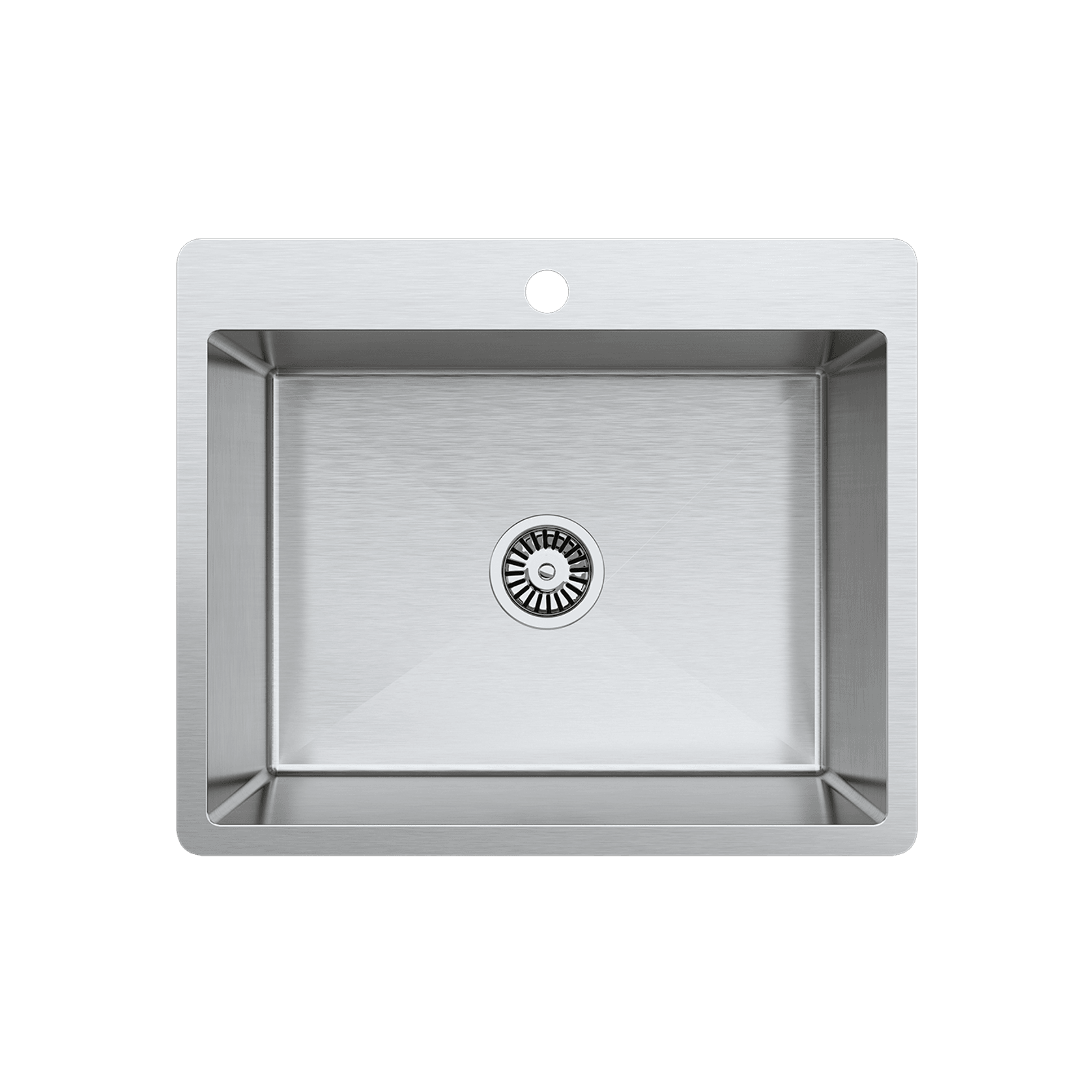 River 600x500 Medium Single Bowl Tap Landing Sink gallery detail image