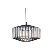 Butler Crystal Pendant Light - Black gallery detail image