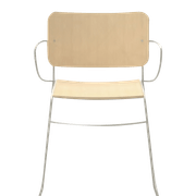 Button Down Chair with Arms gallery detail image