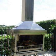 Custom 304 Stainless Fireplace gallery detail image