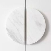 The Portsea White and Grey Marble Handle Set gallery detail image
