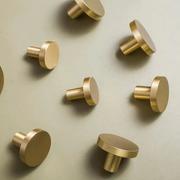 Elwood Modern Brass Knobs gallery detail image