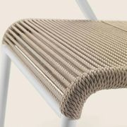Calipso Cord Outdoor Armchair By Flexform gallery detail image