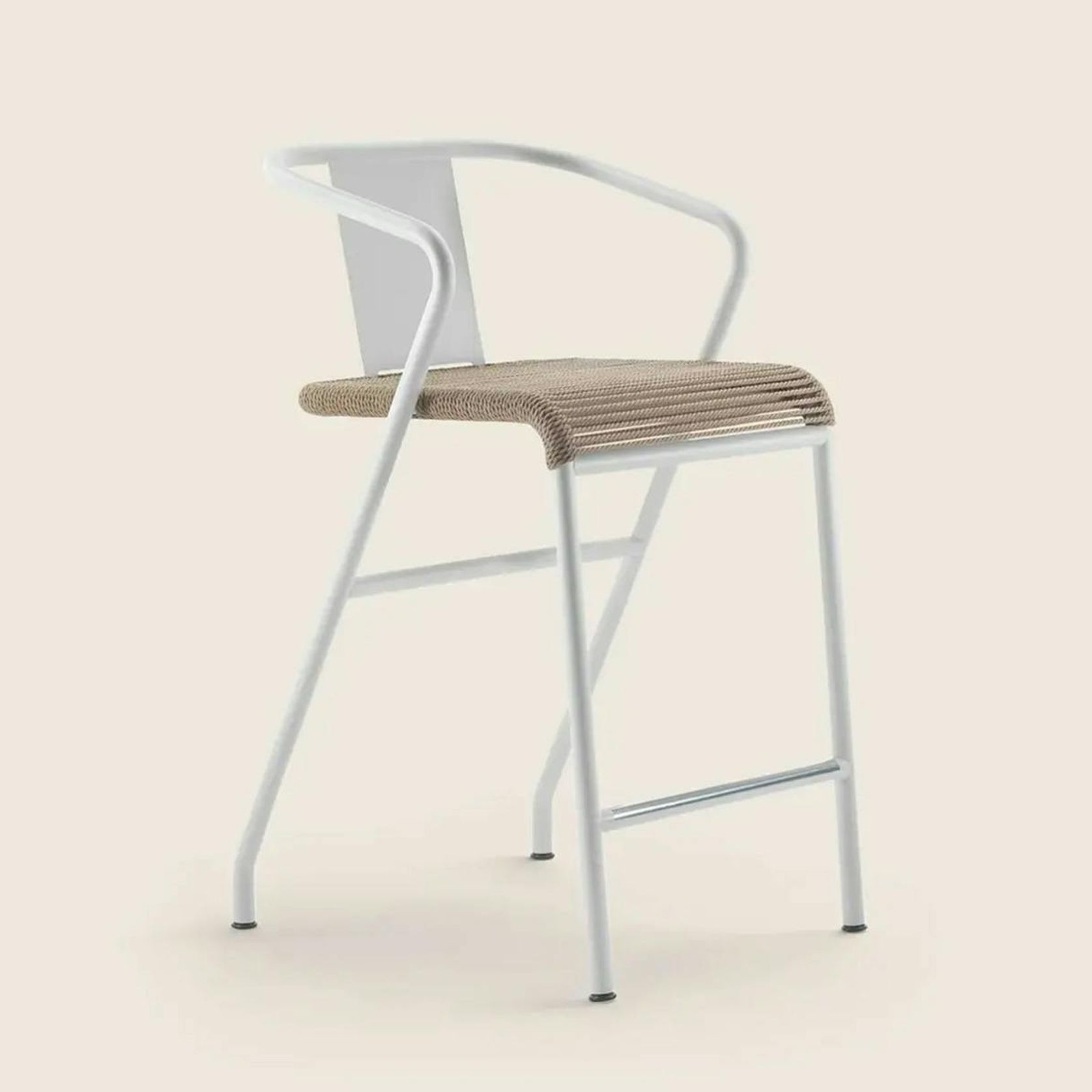 Calipso Cord Outdoor Stool By Flexform gallery detail image