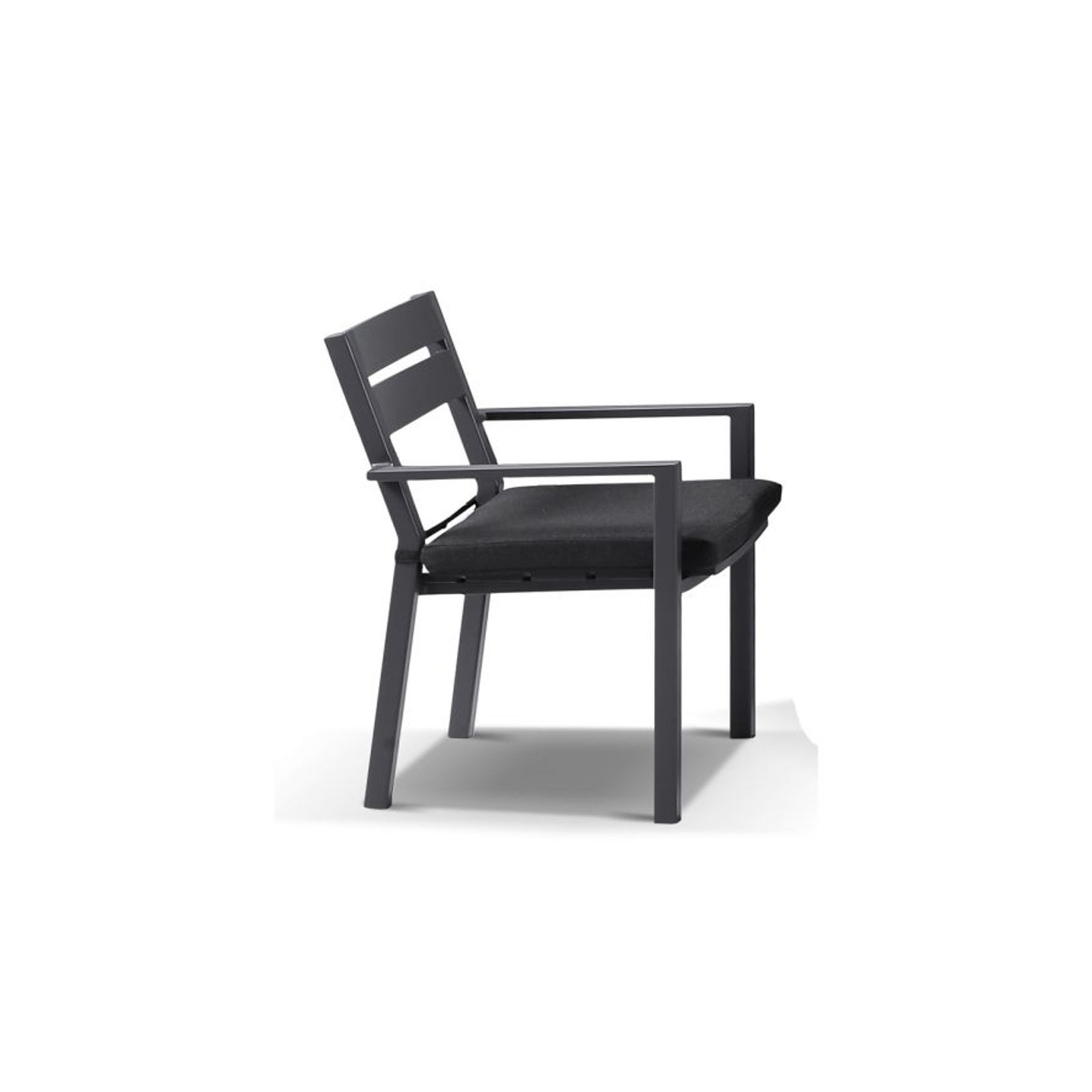 Santorini Outdoor Aluminium Dining Arm Chair gallery detail image