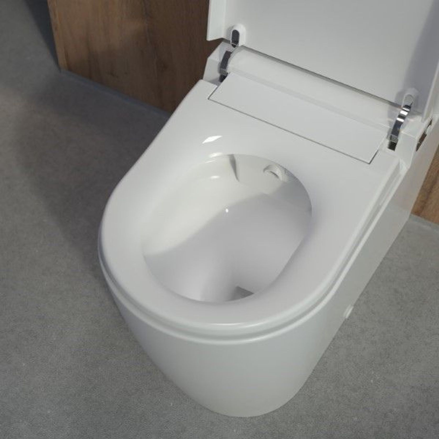 Caroma Urbane II Cleanflush Wall Faced Bidet Toilet Suite gallery detail image