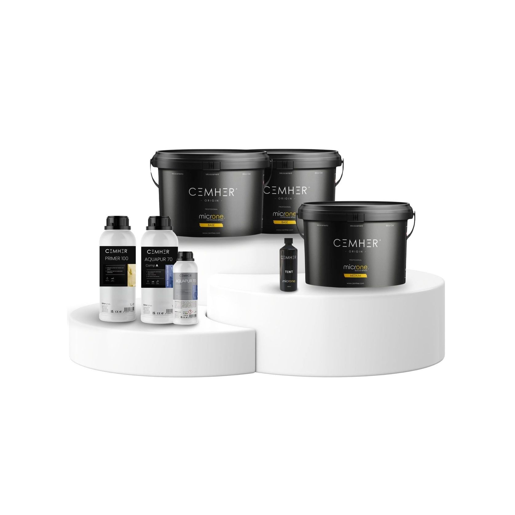 CEMHER Microcement Microne Kit - 10M2 gallery detail image