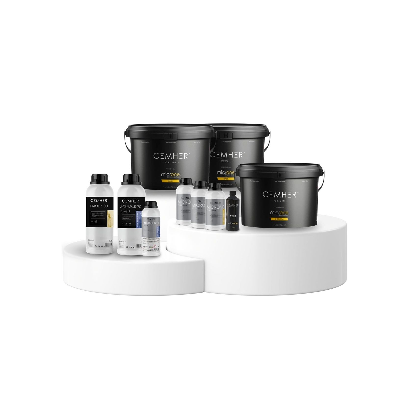 Cemher Microcement Microne Plus+ Kit - 10M2 gallery detail image