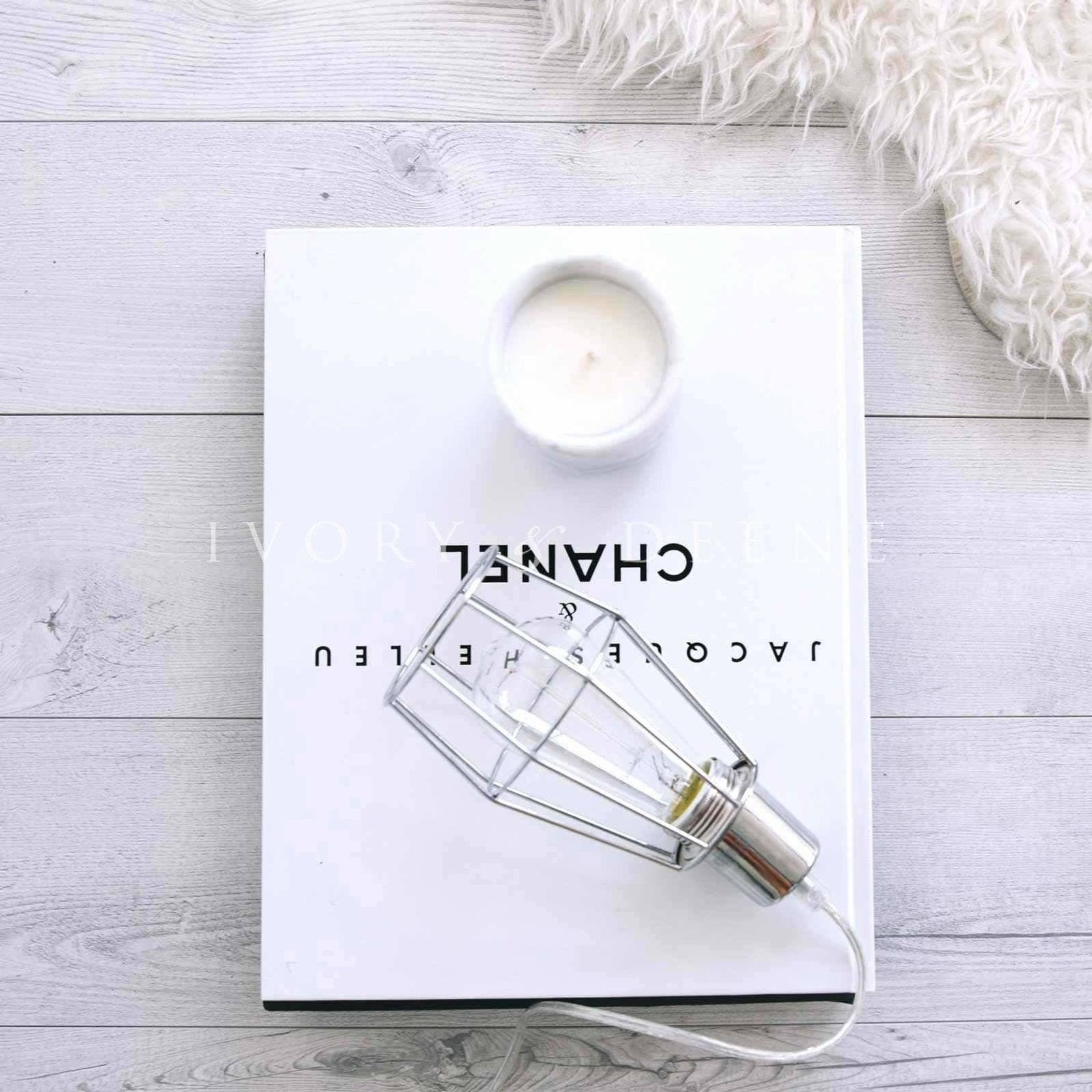 Industrial Cage Light - Chrome gallery detail image