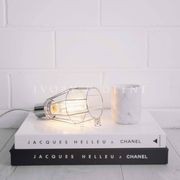 Industrial Cage Light - Chrome gallery detail image