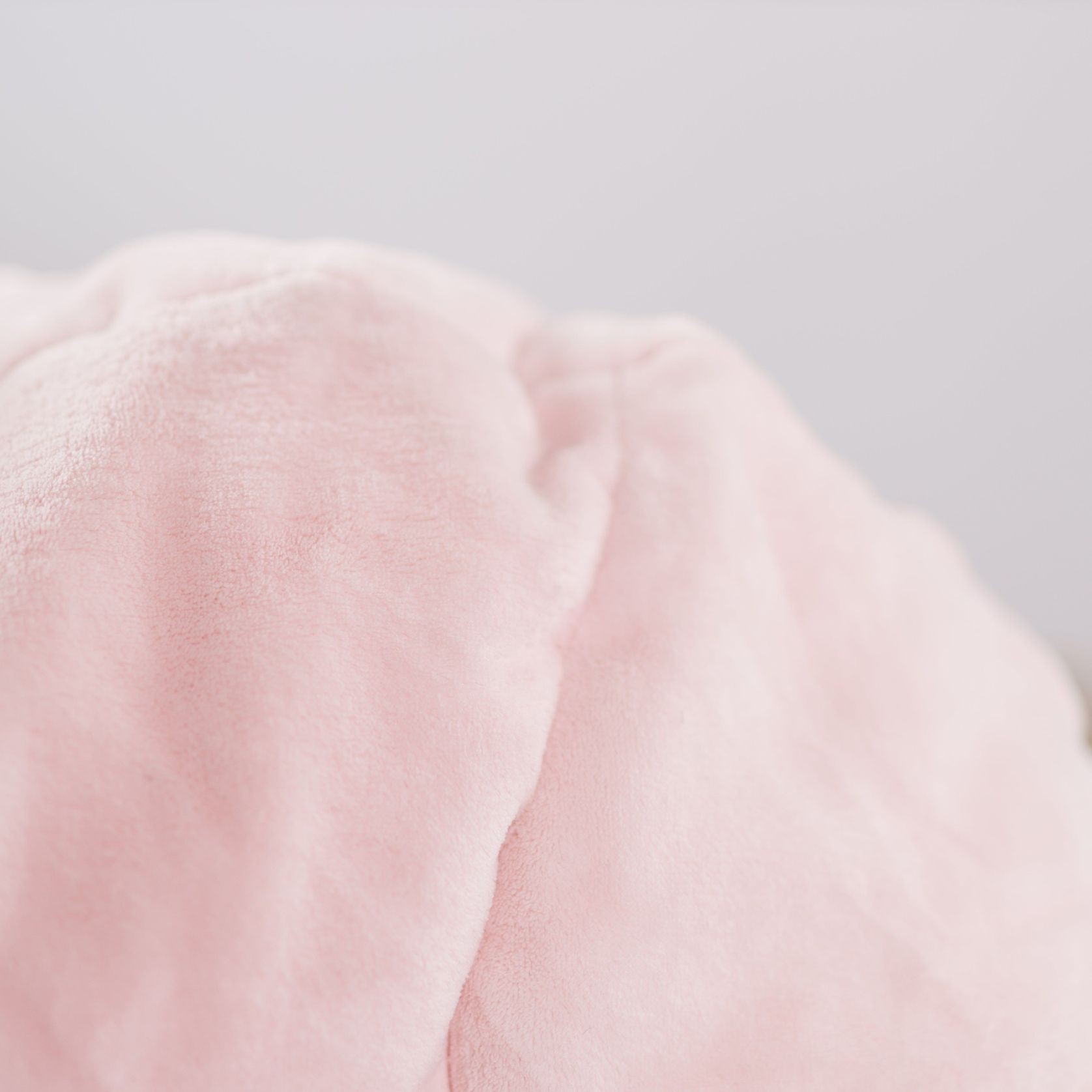 Plush Fur Lounger Bean Bag Chair - Soft Pink gallery detail image