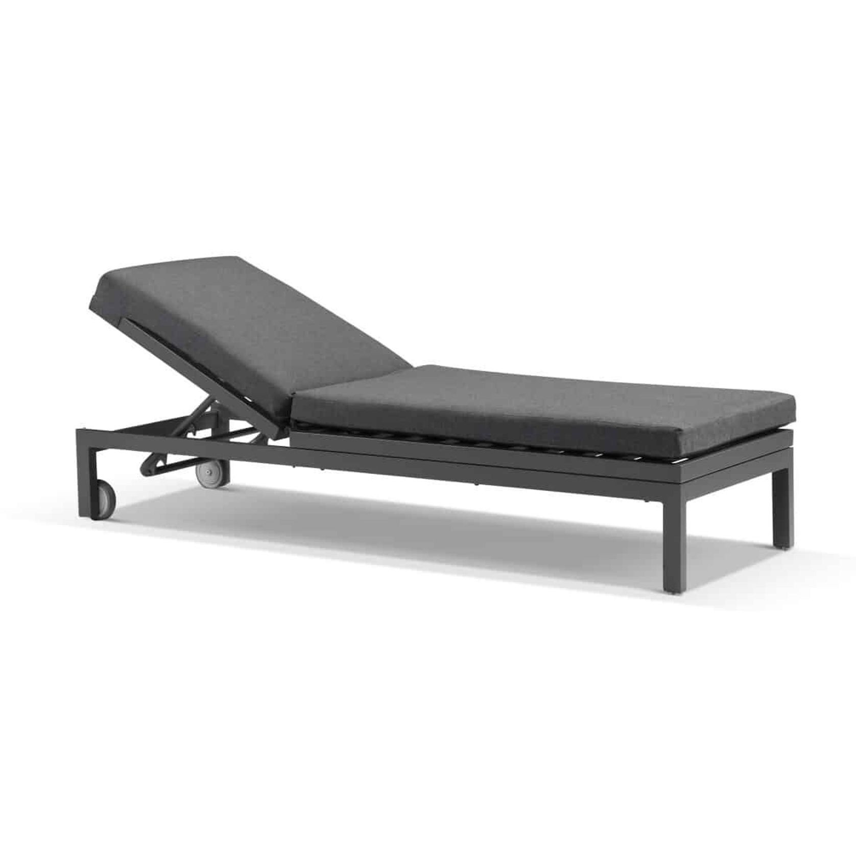 Coast Sun Lounger Charcoal gallery detail image