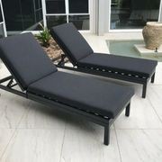 Coast Sun Lounger Charcoal gallery detail image