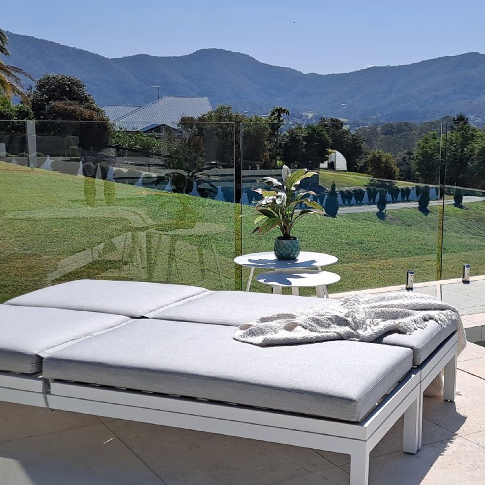 Coast Sun Lounger White gallery detail image