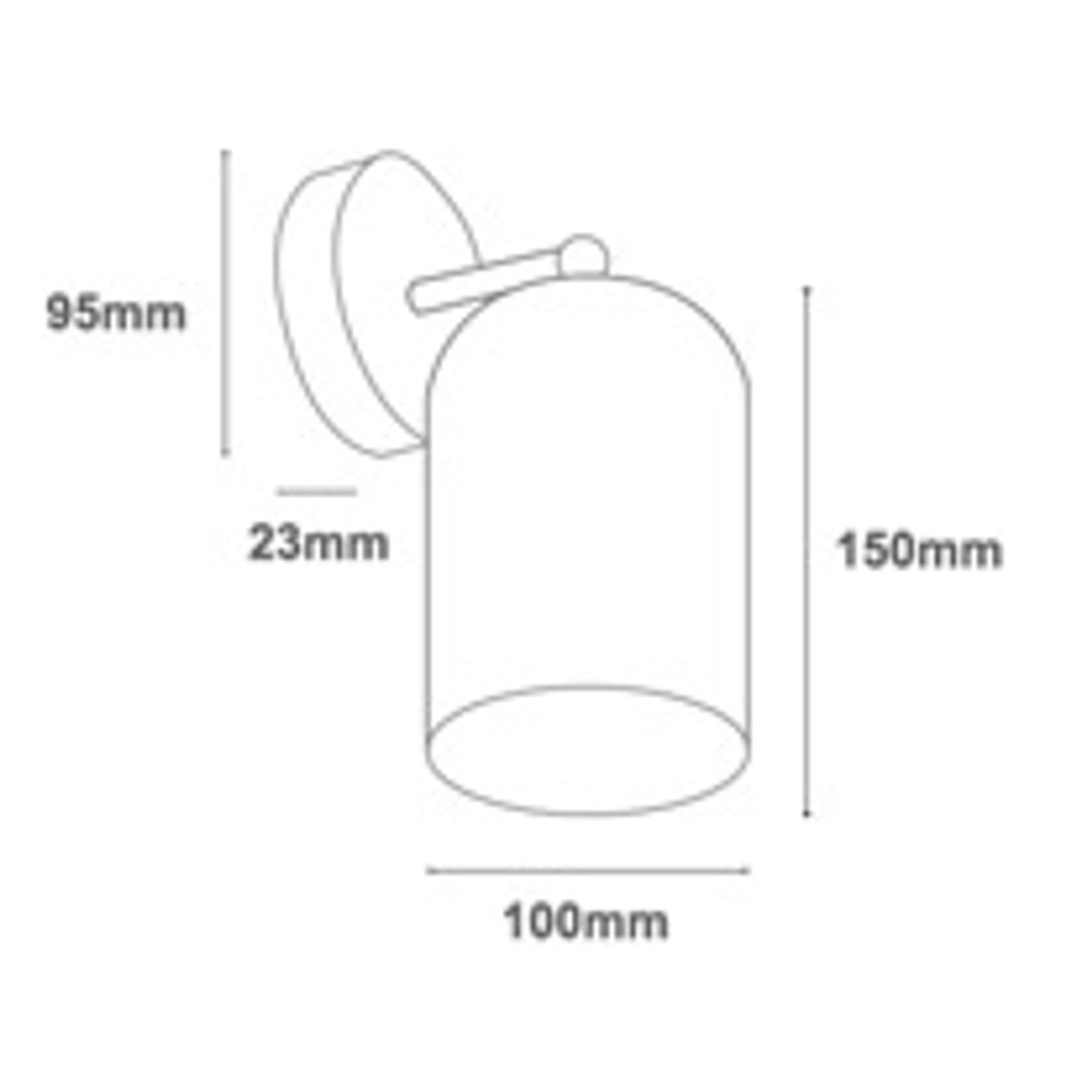 Comet Fixed Wall Light gallery detail image