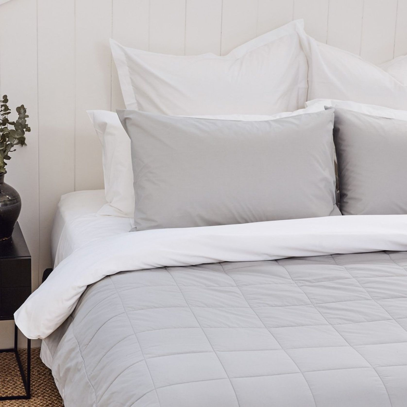 Cotton Percale Flat Sheets gallery detail image