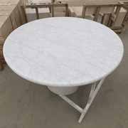 Court Dining Table - Carrara Marble gallery detail image