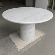 Court Dining Table - Carrara Marble gallery detail image