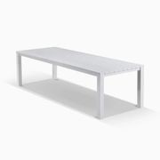Cove Outdoor Dining Table 280cm | White gallery detail image