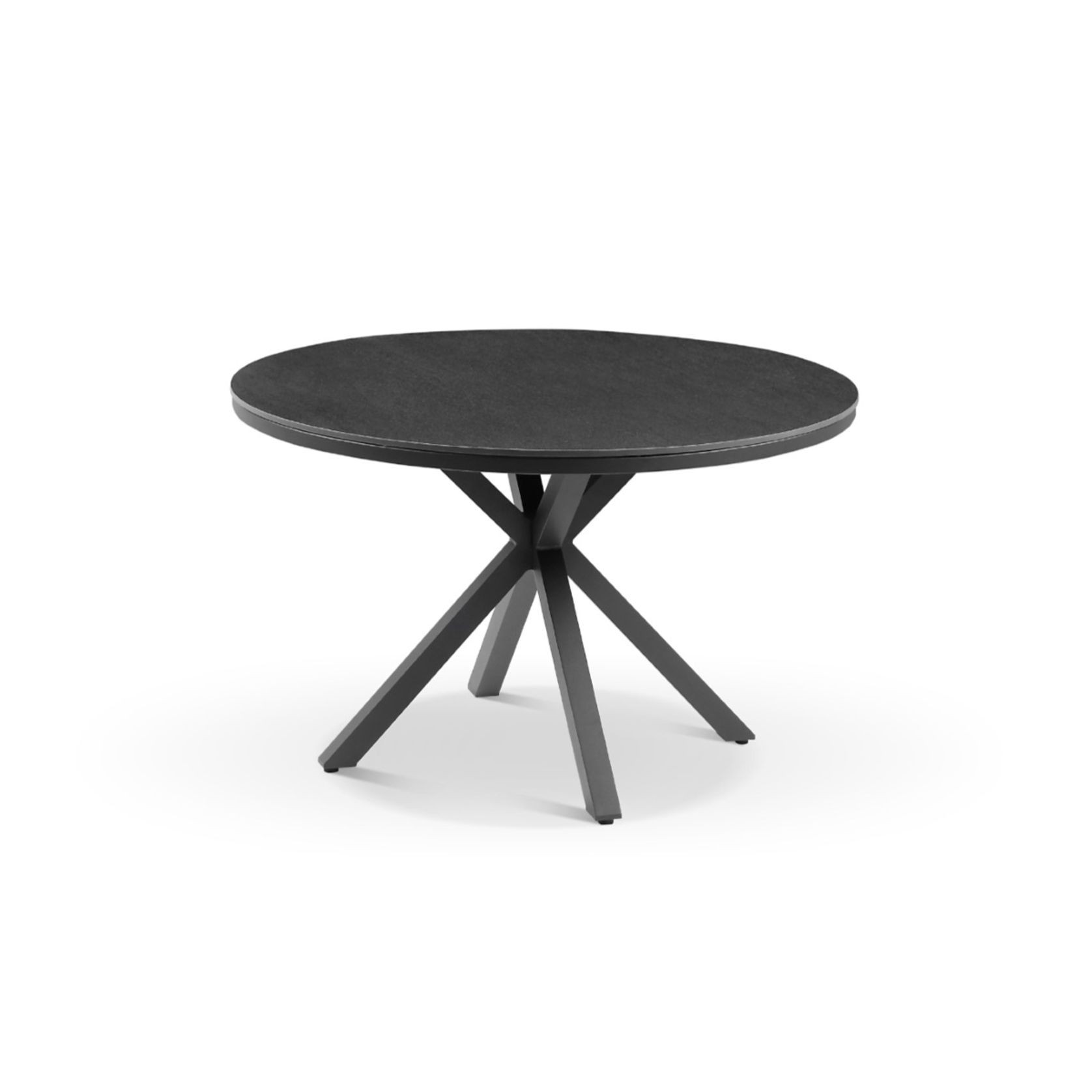 Cove Round Ceramic Outdoor Dining Table 100cm | Charcoa gallery detail image