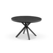 Cove Round Ceramic Outdoor Dining Table 100cm | Charcoa gallery detail image
