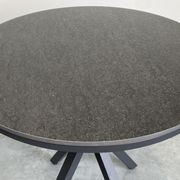 Cove Round Ceramic Outdoor Dining Table 100cm | Charcoa gallery detail image
