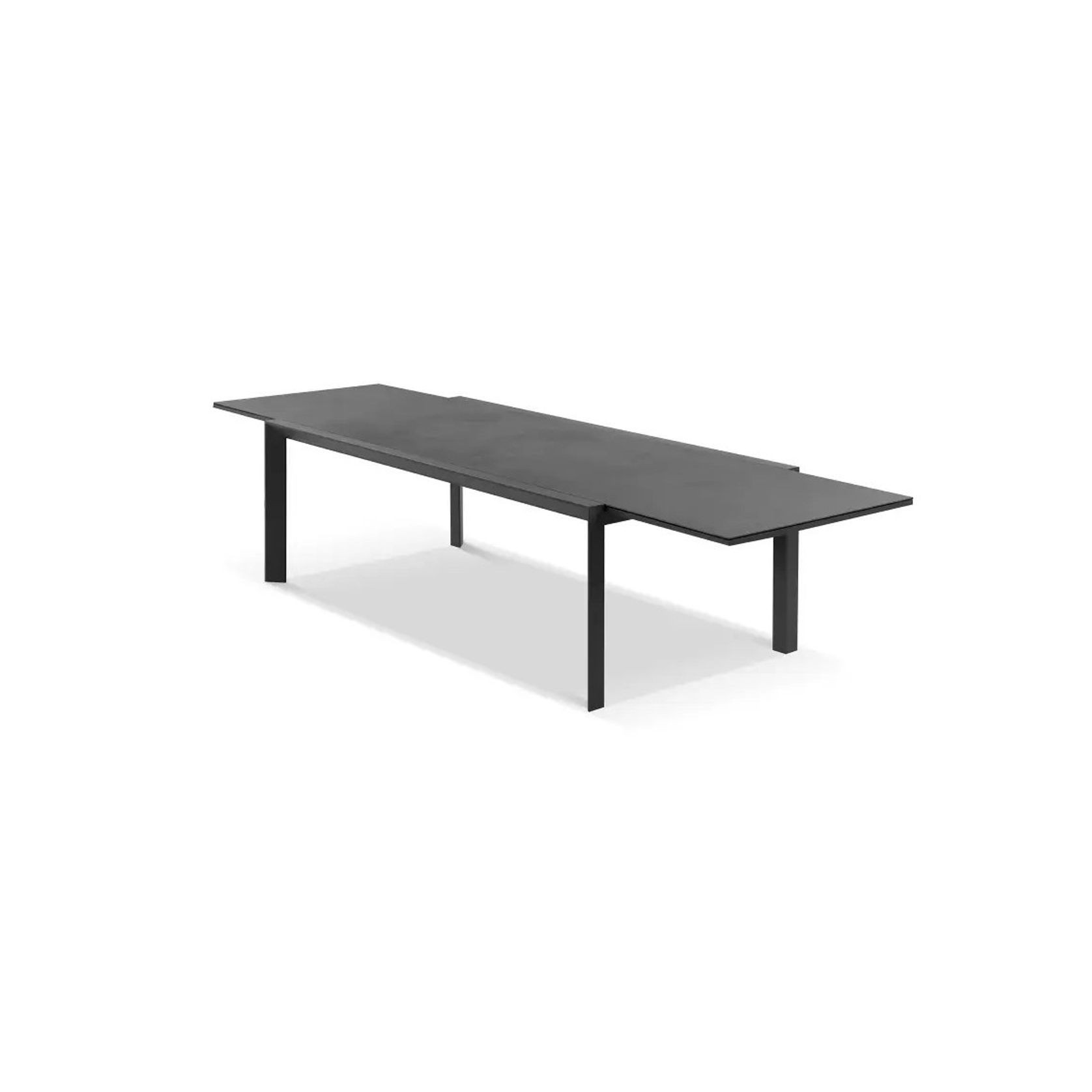 Cove Extension Dining Table 220-340cm - Charcoal gallery detail image