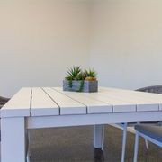 Cove Outdoor Dining Table 220cm | White gallery detail image