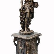 Set of 4 Cast Iron Statues gallery detail image