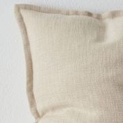 Weave Home Figlio Cushion -  Oyster | 50 x 50cm gallery detail image