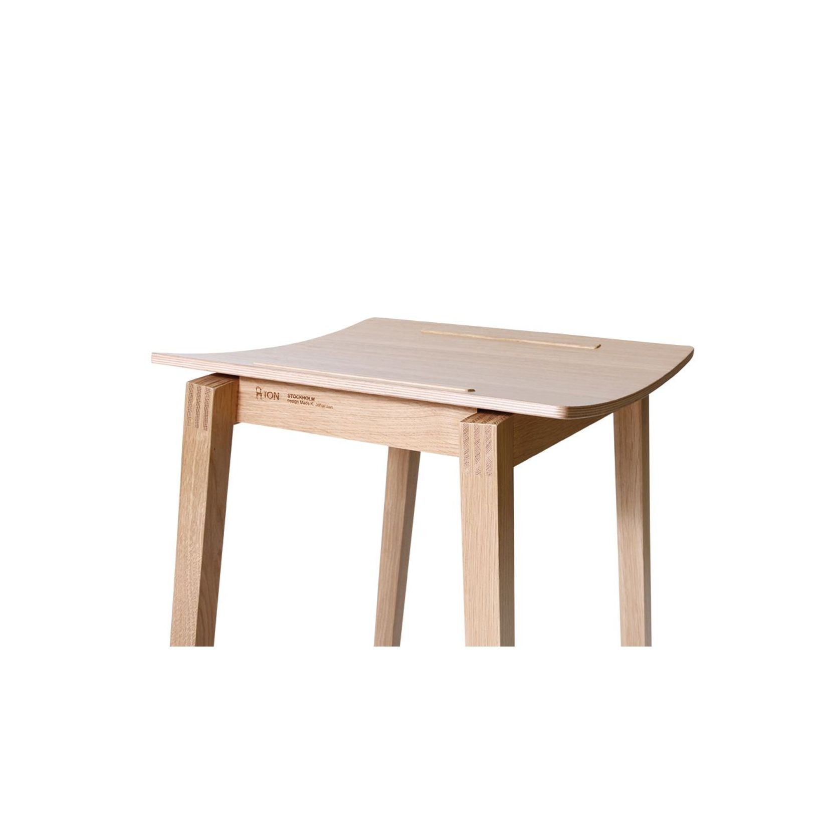 Stockholm Stool - Natural Oak - by TON gallery detail image