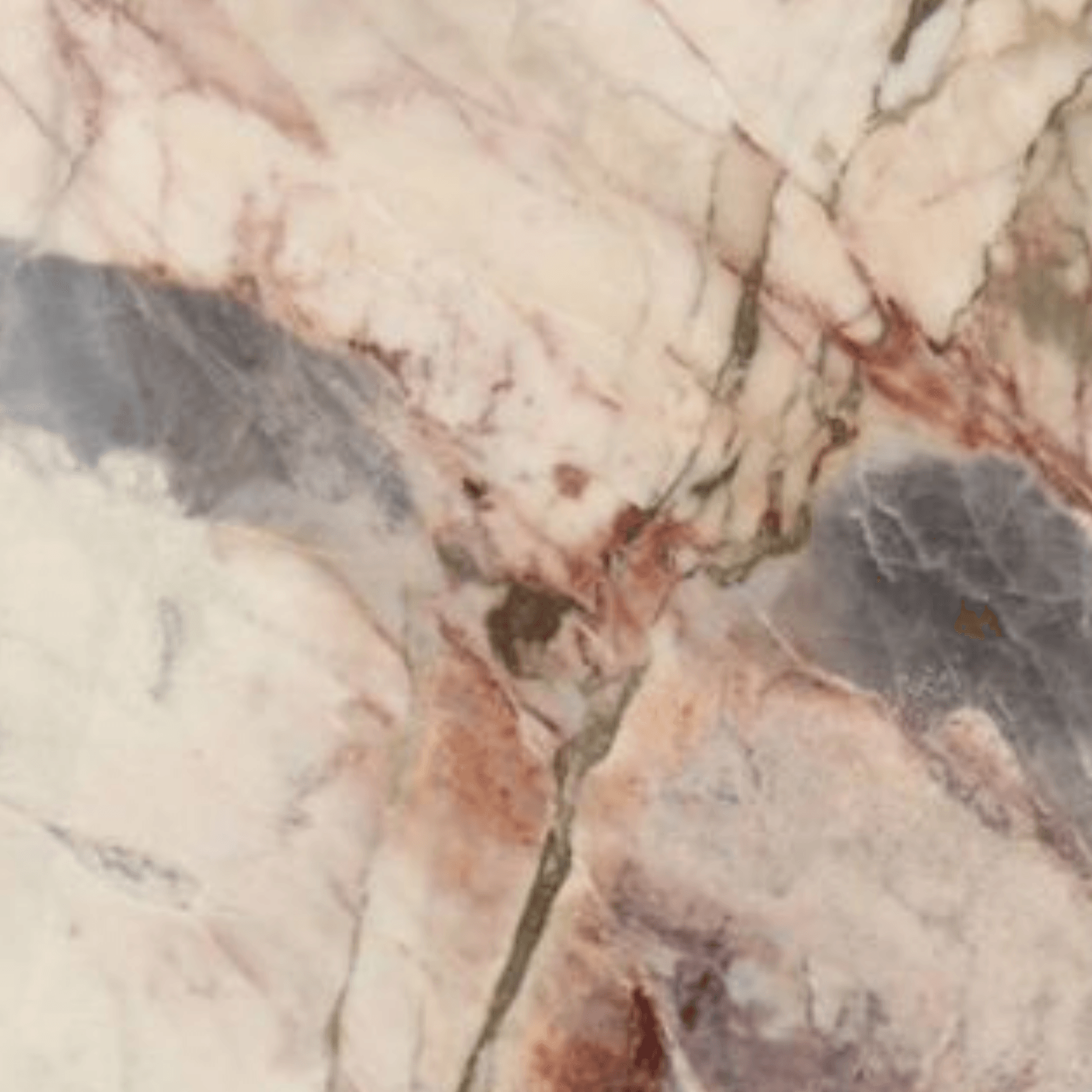 Cube Side Table - Peach Pink Rose Marble gallery detail image