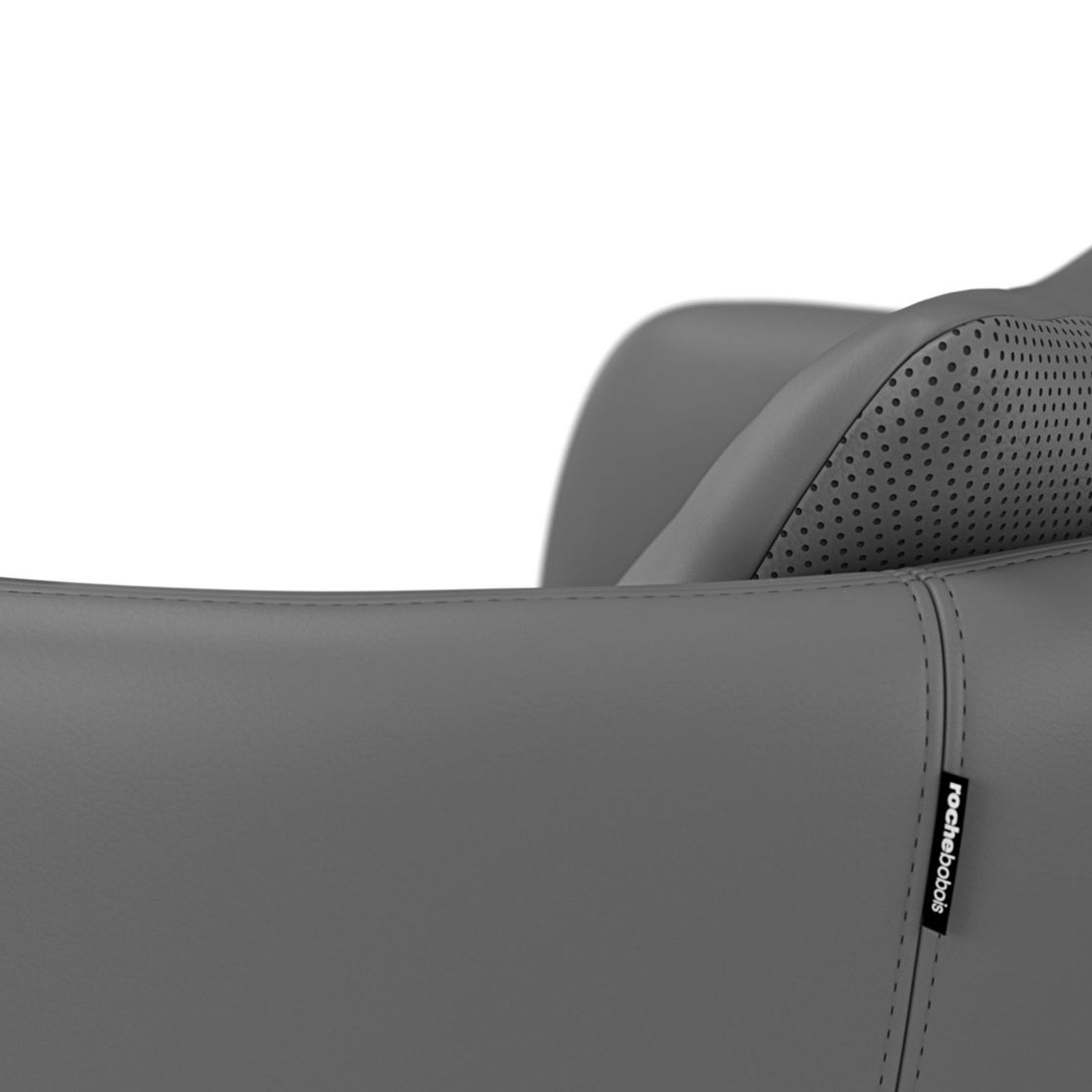 Curl Tendresse Leather Armchair gallery detail image