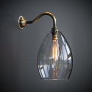 Jules Clear Glass Wall Light gallery detail image