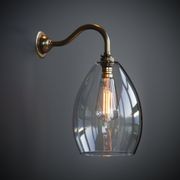 Jules Clear Glass Wall Light gallery detail image
