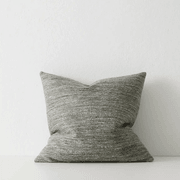 Weave Home Vista Cushion - Mineral | Chunky Linen/Wool Blend gallery detail image