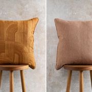 Cushion - Brushstroke in Turmeric gallery detail image