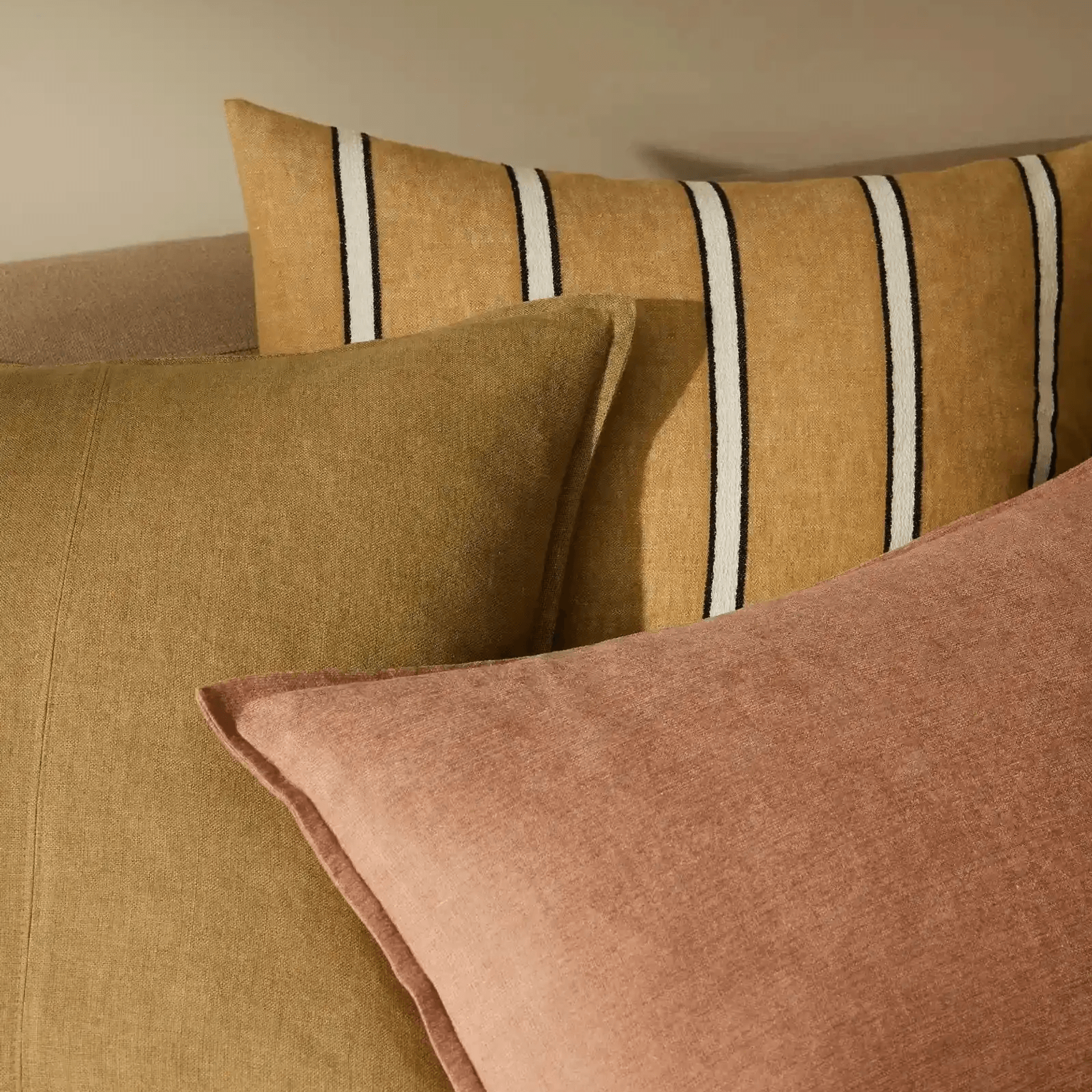 Weave Home Fiore Cushion - Clay | Square and Lumbar gallery detail image