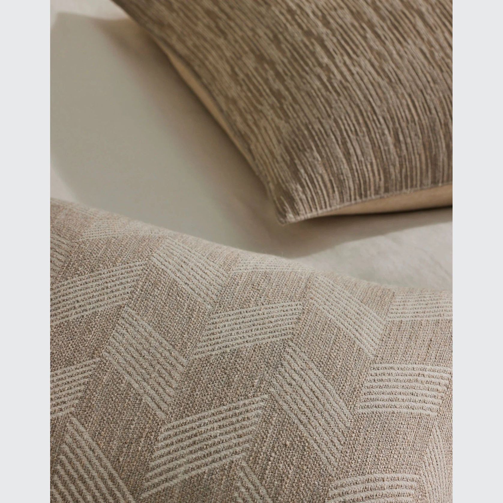 Weave Home Dania Cushion - Oyster | 50 x 50cm gallery detail image