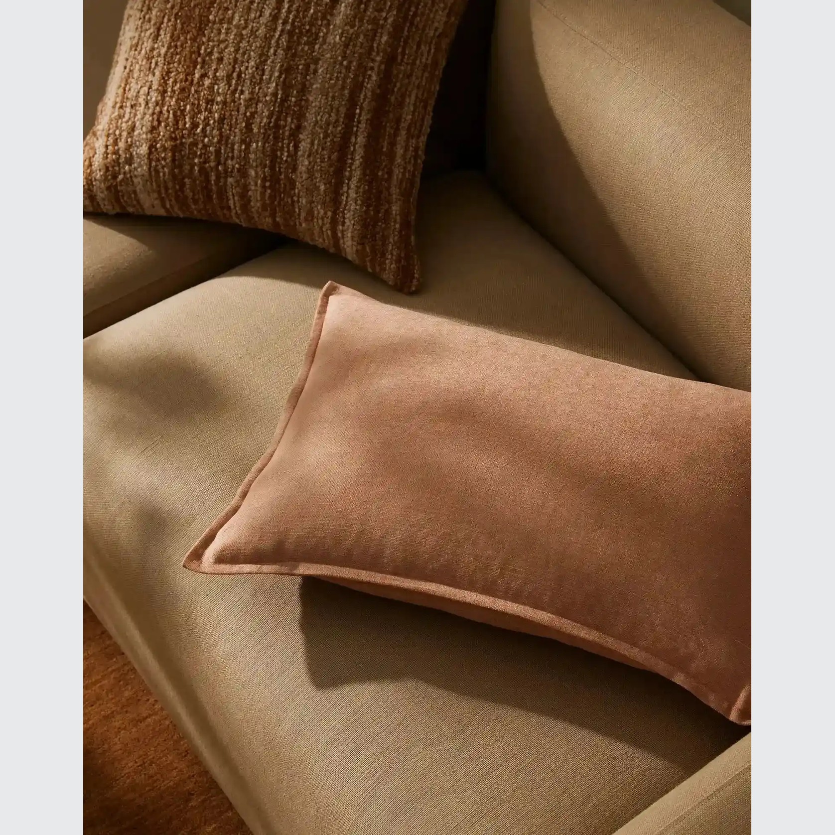 Weave Home Fiore Cushion - Clay | Square and Lumbar gallery detail image