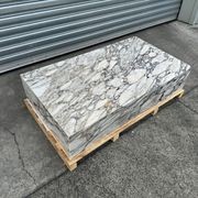 Block Coffee Table-Viola Calacatta Marble | Natural Stone Co. gallery detail image