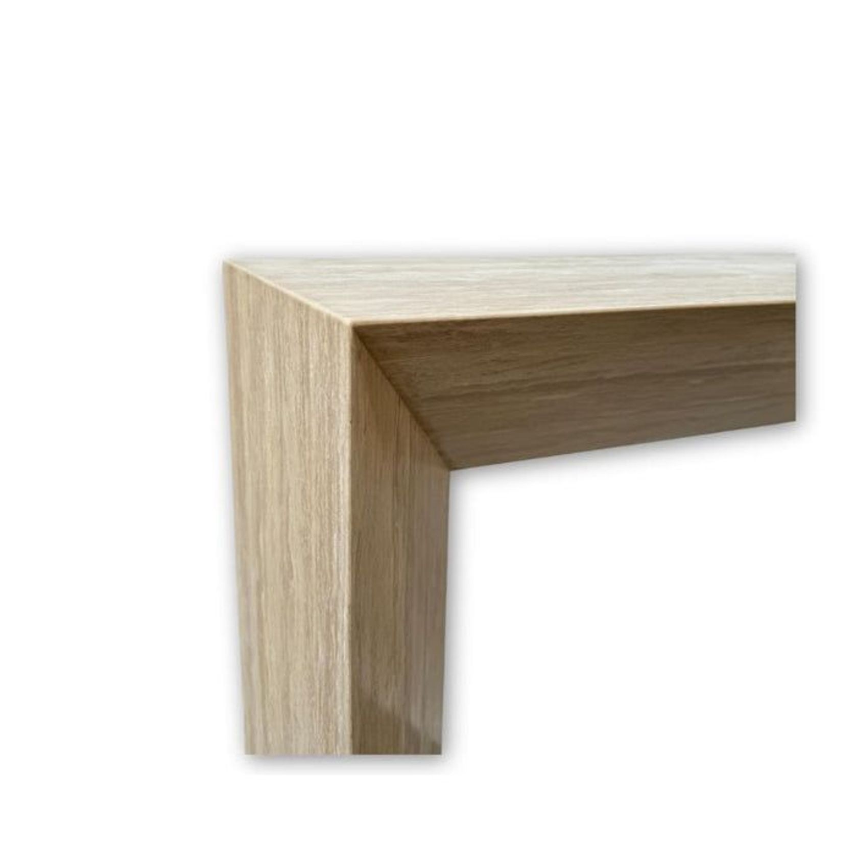 Wolf Hallway Console - Veincut Travertine | Natural Stone Co. gallery detail image